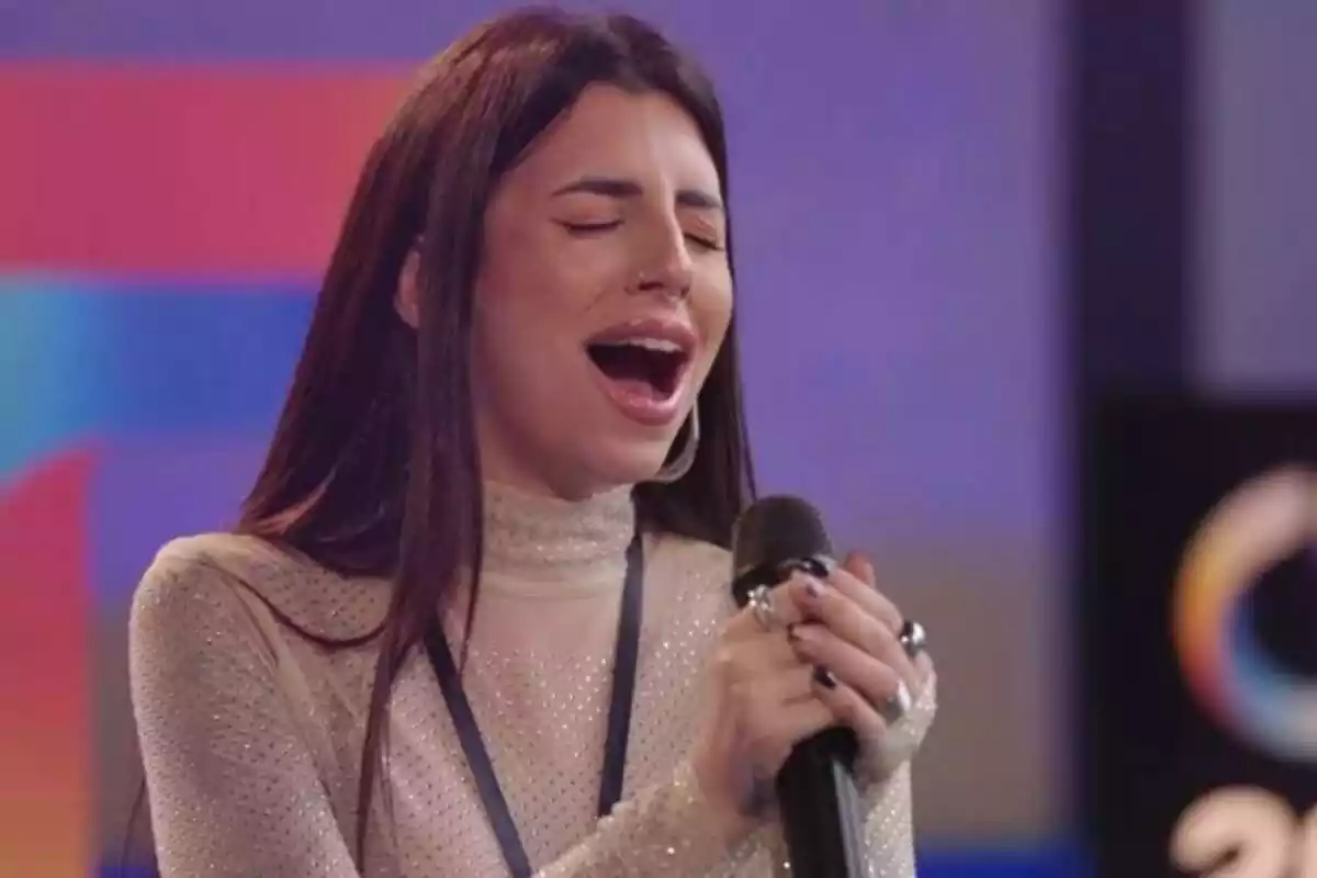Captura de Naiara, concursante de OT 2023