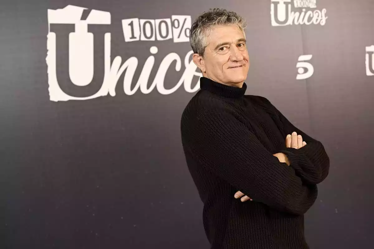 Fotografía de Guillermo Fesser en 100% Únicos de Telecinco Fotografía de Guillermo Fesser en 100% Únicos de Telecinco