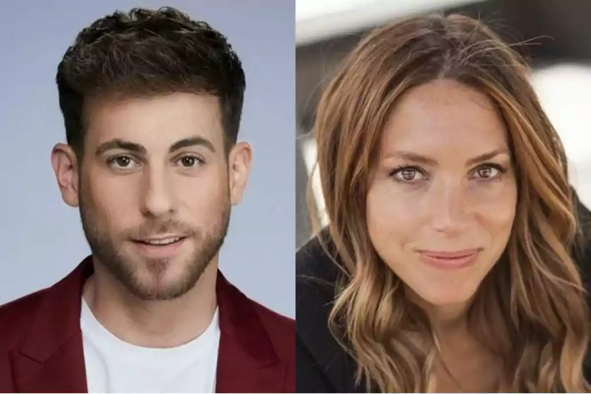 Dos personas posan para la cámara, César Muñoz con barba corta y cabello oscuro a la izquierda y María Ruiz de cabello largo y castaño claro a la derecha. Dos personas posan para la cámara, César Muñoz con barba corta y cabello oscuro a la izquierda y María Ruiz de cabello largo y castaño claro a la derecha.