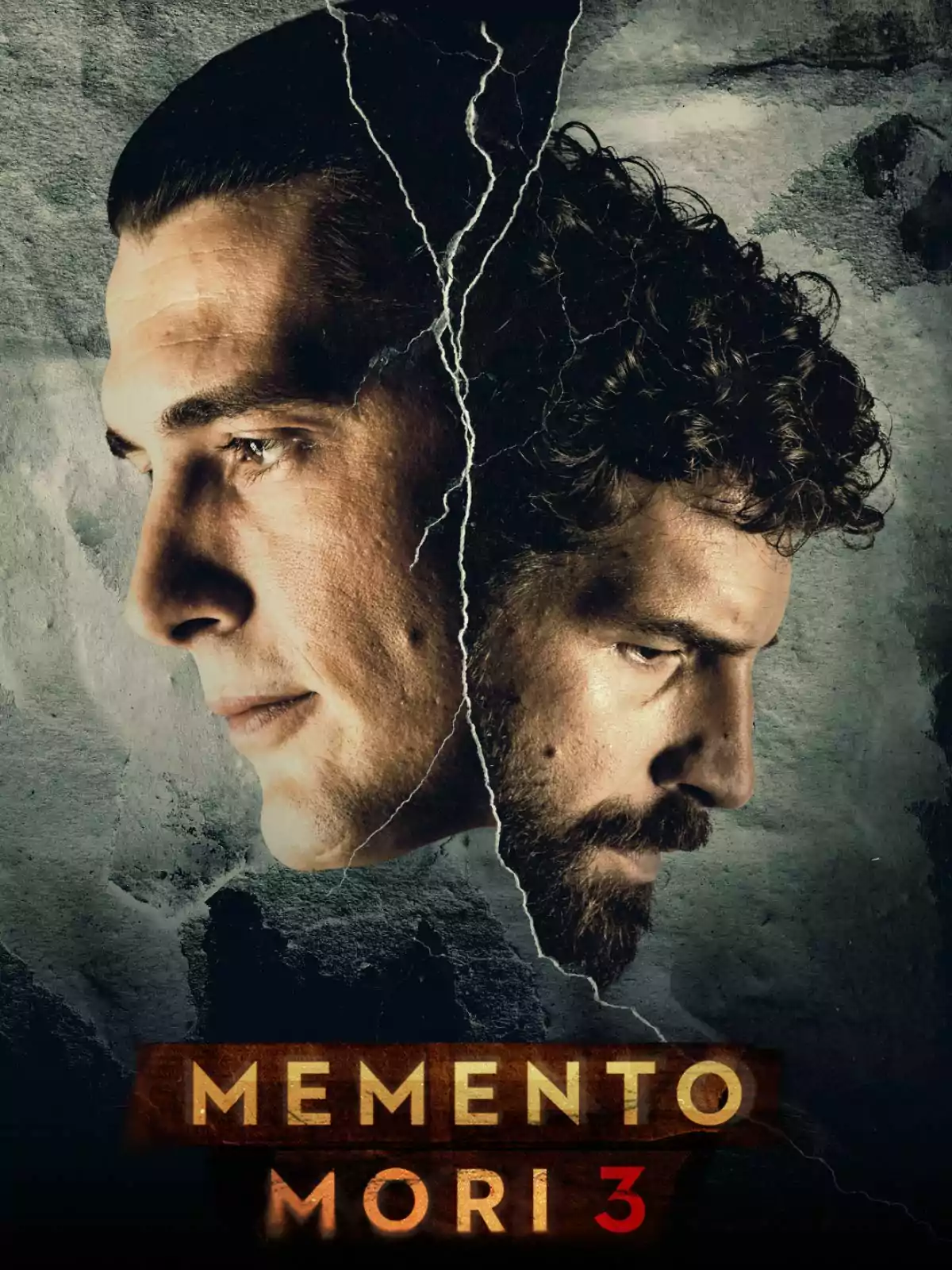 Yon González i Francisco Ortiz enfrontats de perfil sobre un fons fosc i esquerdat amb el text Memento Mori 3 a la part inferior Yon González i Francisco Ortiz enfrontats de perfil sobre un fons fosc i esquerdat amb el text Memento Mori 3 a la part inferior