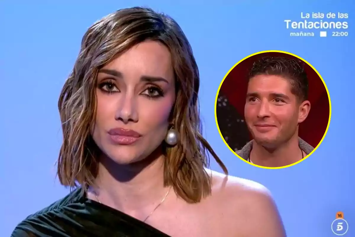 Adara Molinero se muestra contundente con Álex Ghita