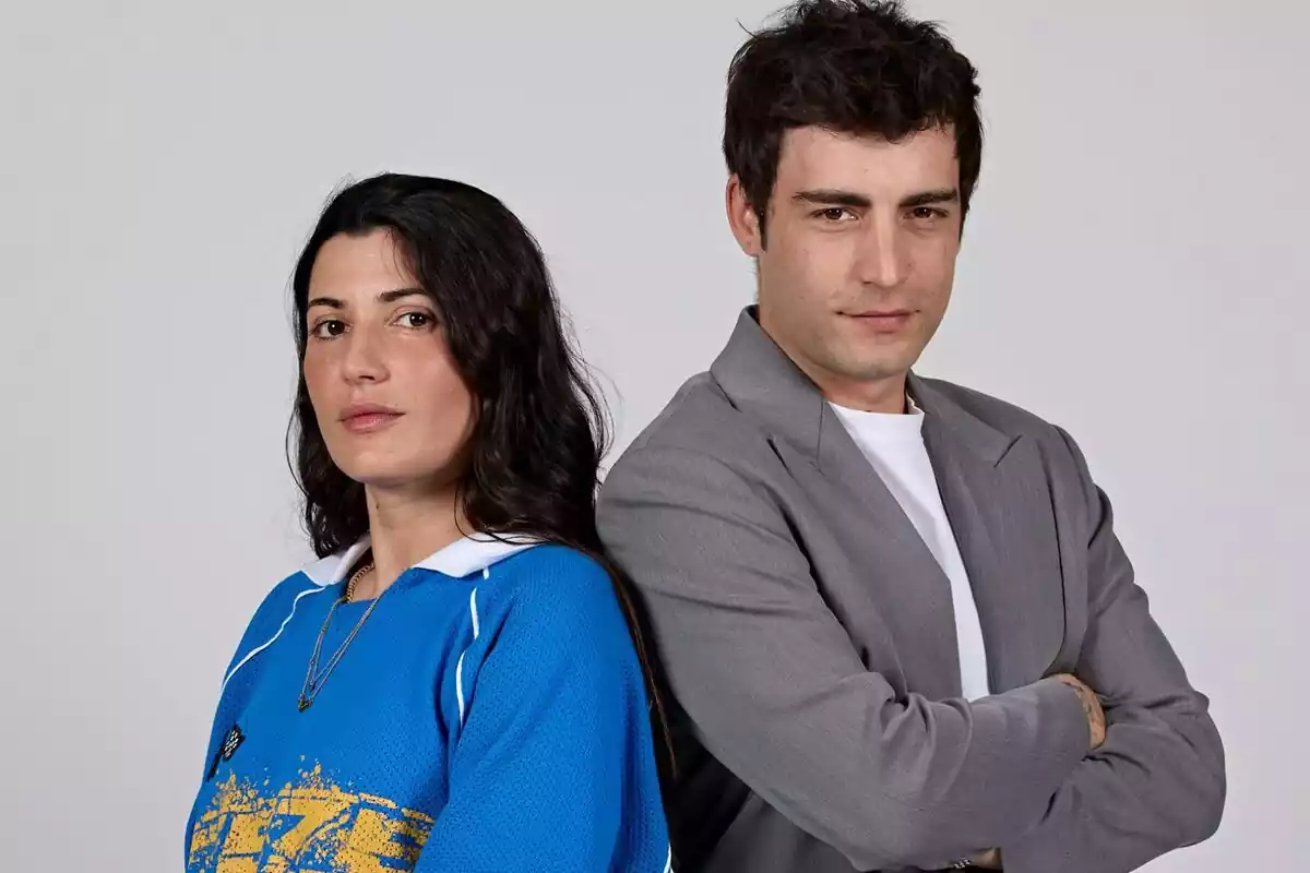 Fotografía de Alba Paúl y Álex Domènech como concursantes de Pekín Express Fotografía de Alba Paúl y Álex Domènech como concursantes de Pekín Express