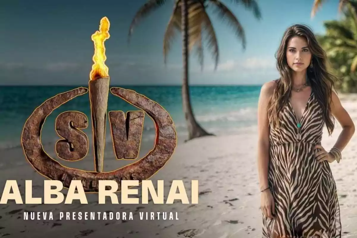 Alba Renai, presentadora de 'Supervivientes' generada por IA Alba Renai, presentadora de 'Supervivientes' generada por IA