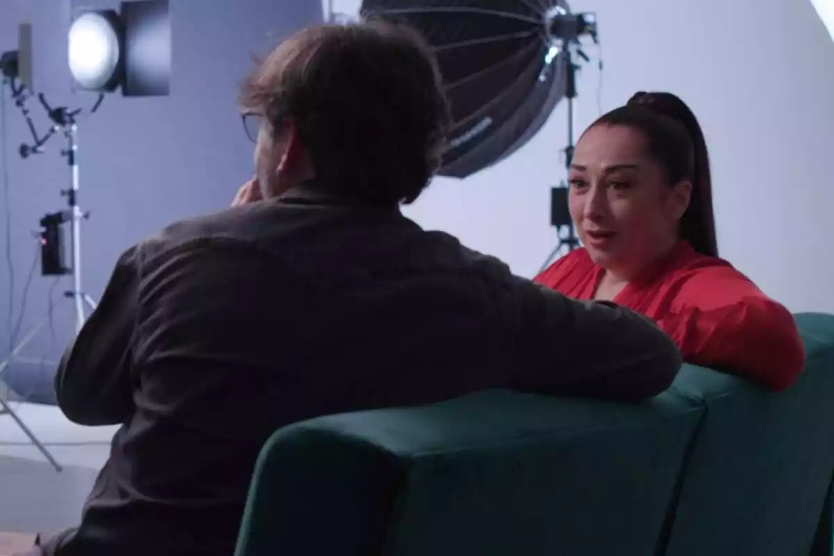 Fotografía de Jordi Évole y Ángeles de Camela en 'Lo de Évole' Fotografía de Jordi Évole y Ángeles de Camela en 'Lo de Évole'