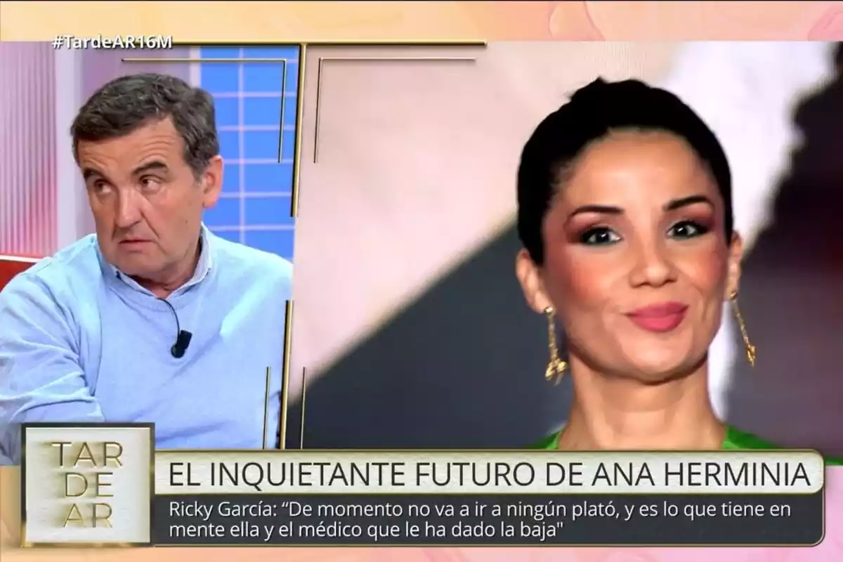 Captura de Antonio Montero en TardeAR hablando de Ana Herminia Captura de Antonio Montero en TardeAR hablando de Ana Herminia