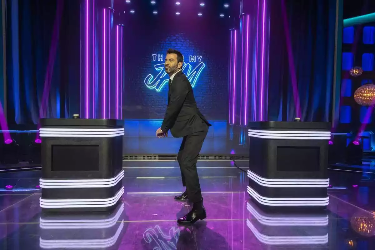 Arturo Valls en el plató de That's my jam en Movistar Plus+ Arturo Valls en el plató de That's my jam en Movistar Plus+
