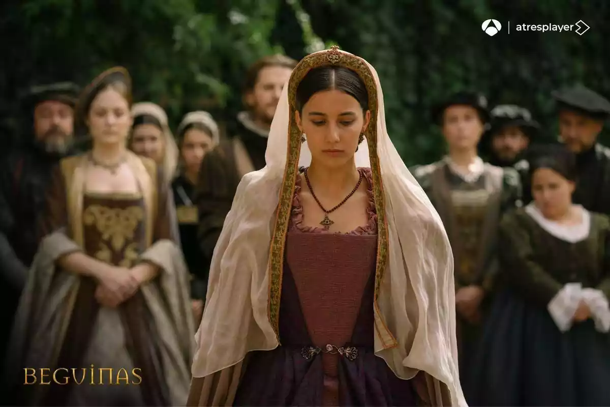 Fotografía de Amaia Aberasturi en la serie Beguinas de Antena 3 Fotografía de Amaia Aberasturi en la serie Beguinas de Antena 3