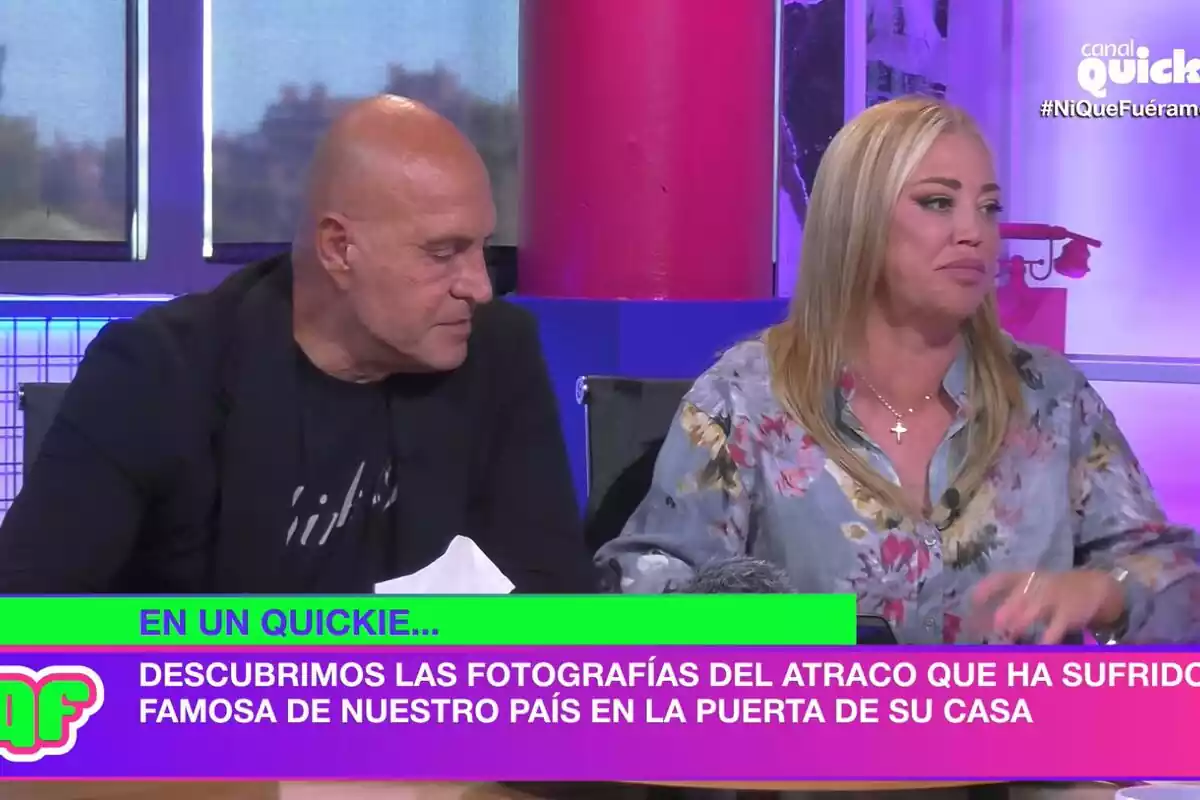 Captura de Belén Esteban y Kiko Matamoros en Ni que fuéramos Captura de Belén Esteban y Kiko Matamoros en Ni que fuéramos