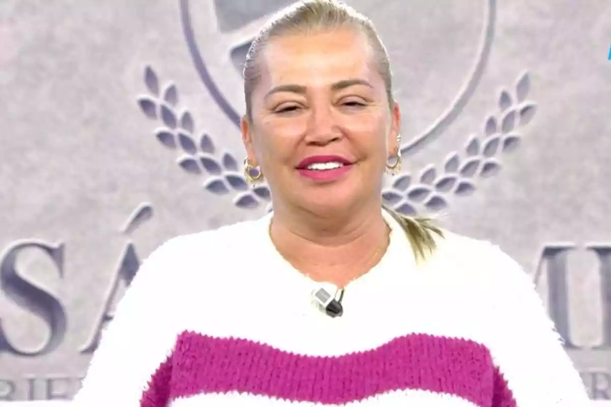 Captura del programa 'Sálvame' del miércoles 7 de junio con un primer plano de Belén Esteban Captura del programa 'Sálvame' del miércoles 7 de junio con un primer plano de Belén Esteban
