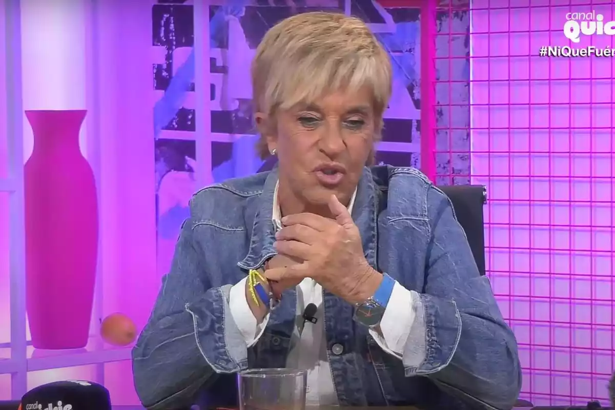 Captura Chelo García Cortés en 'Ni que fuéramos' Captura Chelo García Cortés en 'Ni que fuéramos'