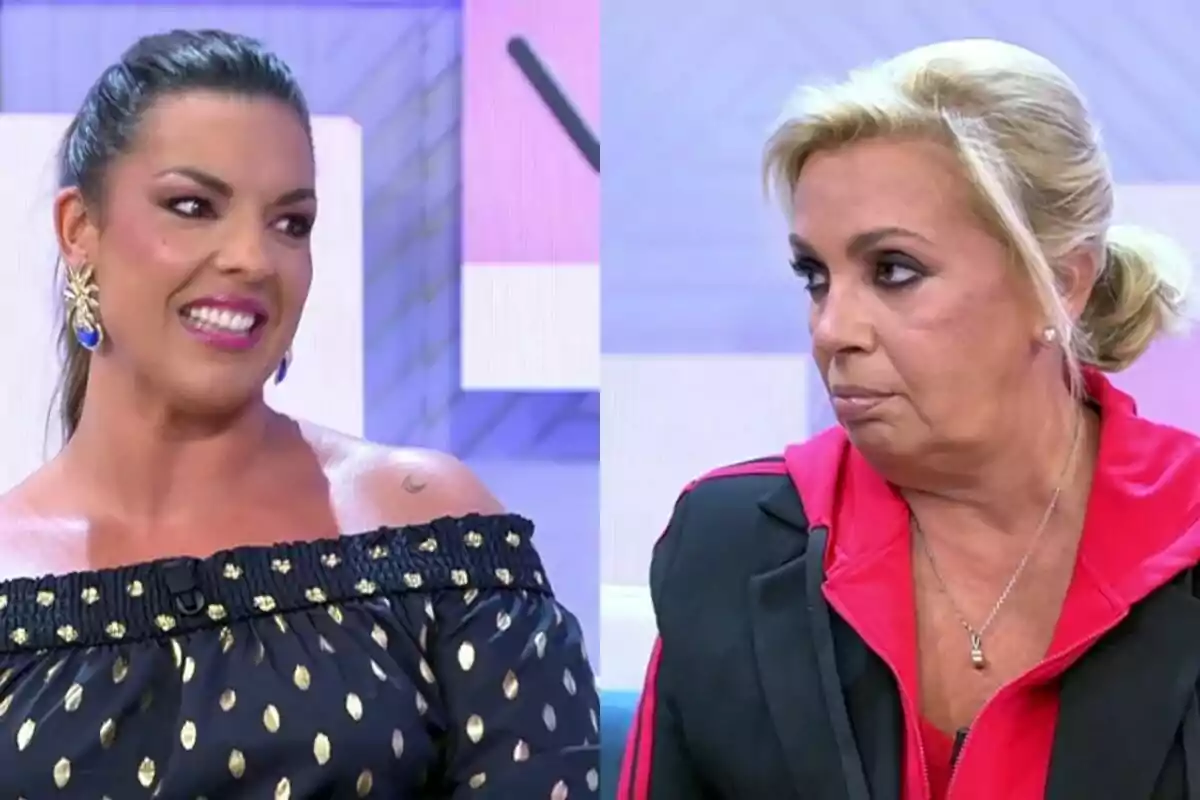 Captura de Adriana Dorronsoro y Carmen Borrego en 'Vamos a ver' Captura de Adriana Dorronsoro y Carmen Borrego en 'Vamos a ver'