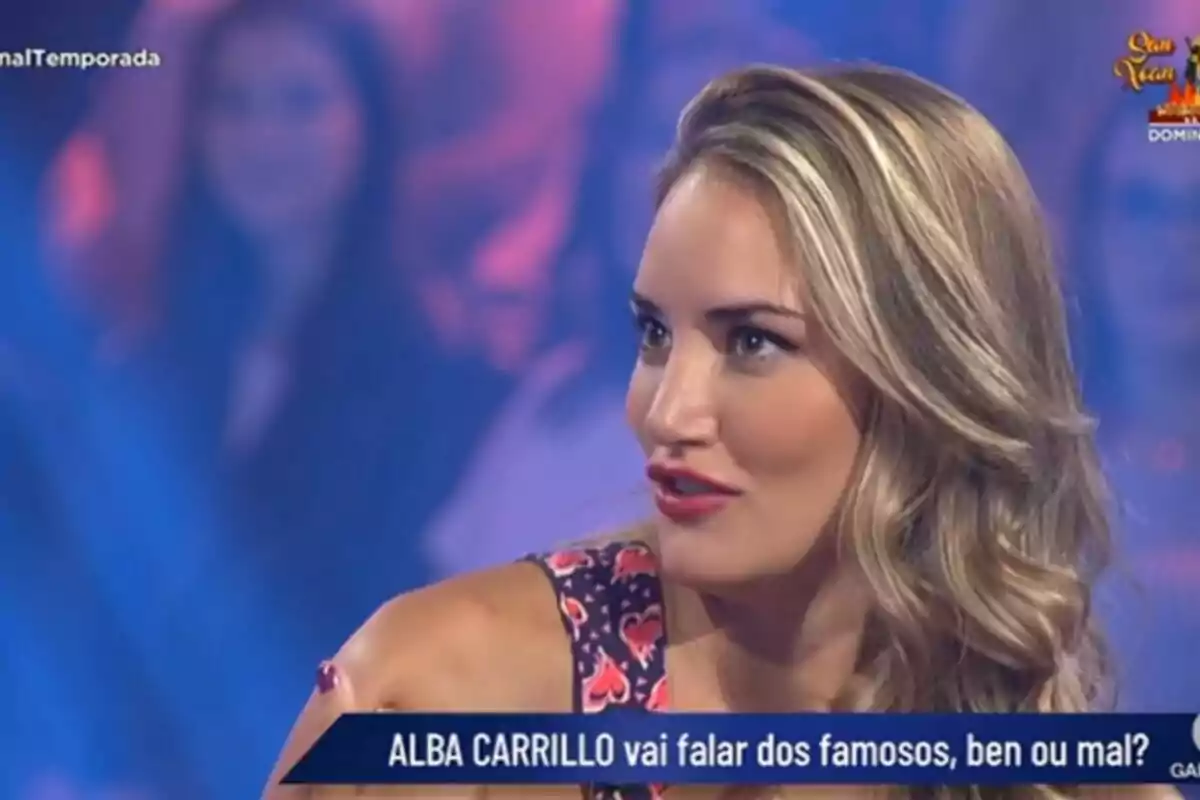 Captura de Alba Carrillo en 'Land Rober' Captura de Alba Carrillo en 'Land Rober'