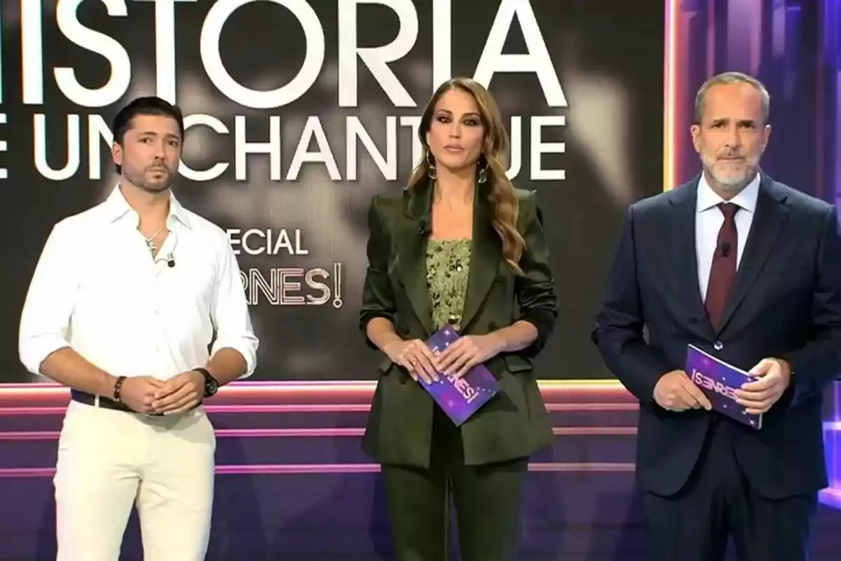 Captura de Ángel Cristo Jr, Beatriz Archidona y Santi Acosta en 'De Viernes' Captura de Ángel Cristo Jr, Beatriz Archidona y Santi Acosta en 'De Viernes'