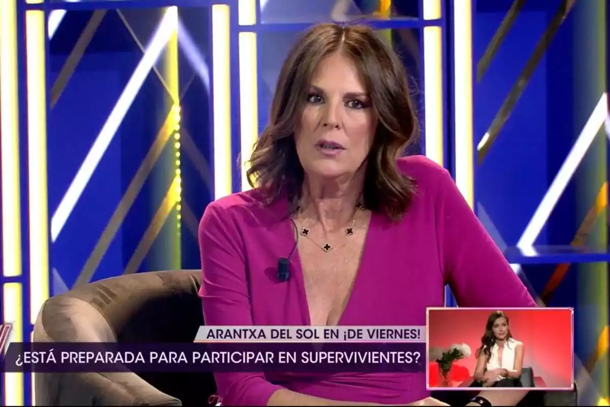 Captura de Ángela Portero en '¡De viernes!' Captura de Ángela Portero en '¡De viernes!'