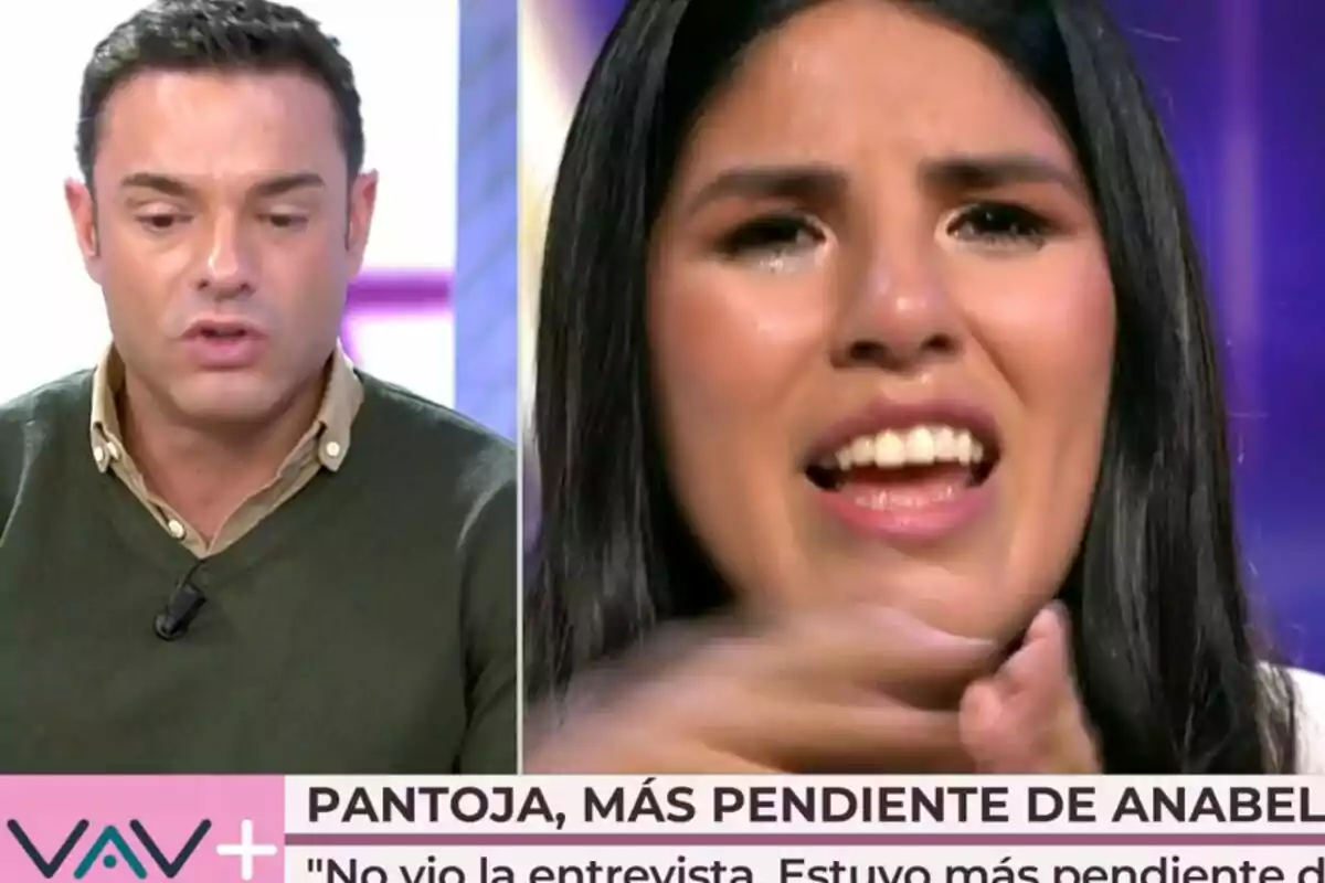 Captura de Antonio Rossi en 'Vamos a ver' comentando la entrevista de Isa Pantoja en 'De Viernes' Captura de Antonio Rossi en 'Vamos a ver' comentando la entrevista de Isa Pantoja en 'De Viernes'