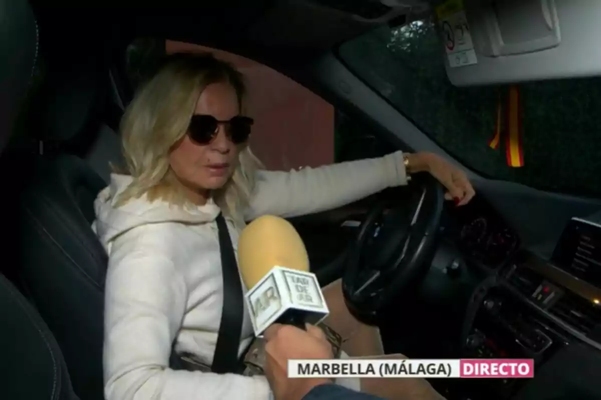 Captura de Bárbara Rey en 'TardeAR' Captura de Bárbara Rey en 'TardeAR'