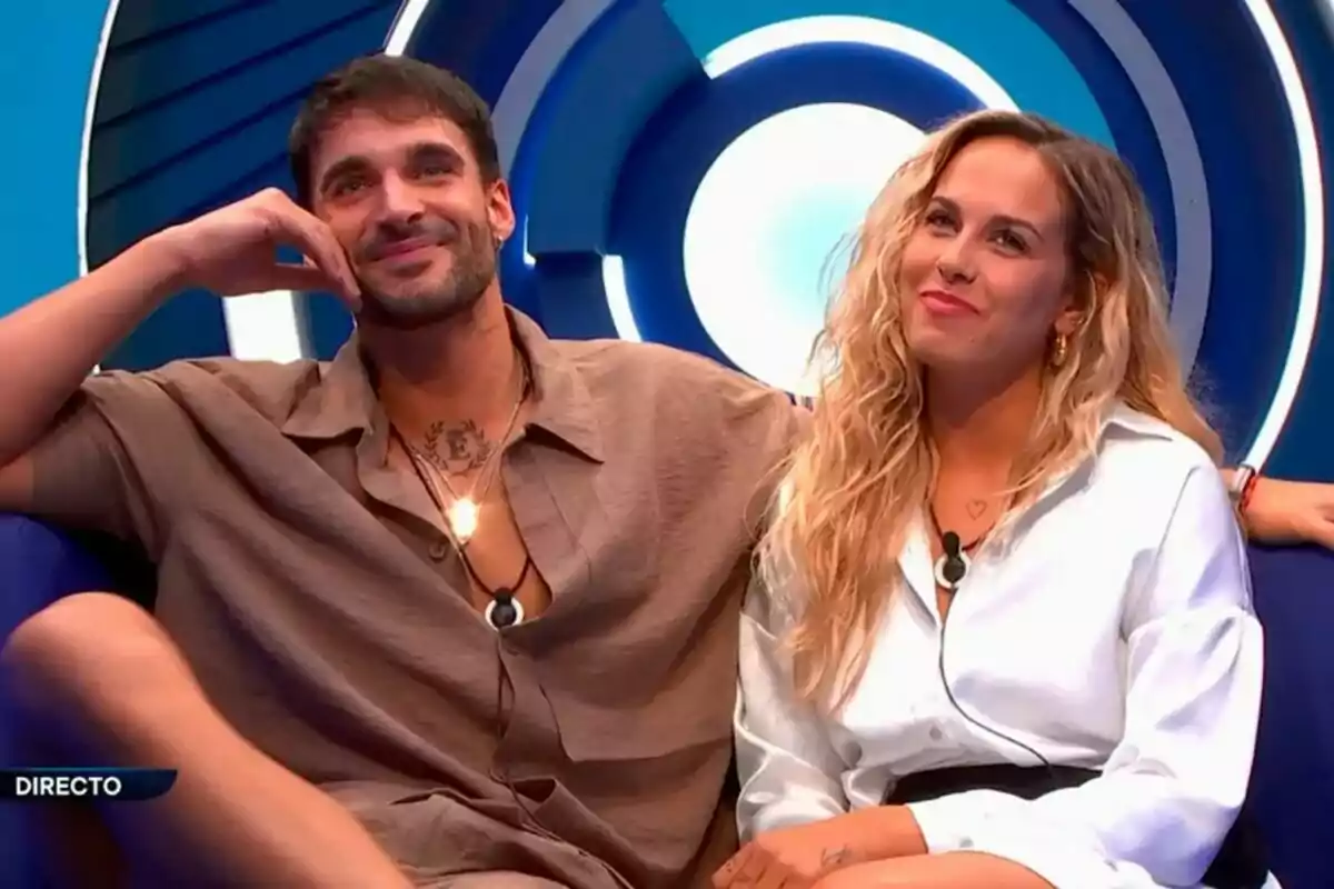 Captura d'Edi i Violeta a 'Gran Hermano' Captura d'Edi i Violeta a 'Gran Hermano'