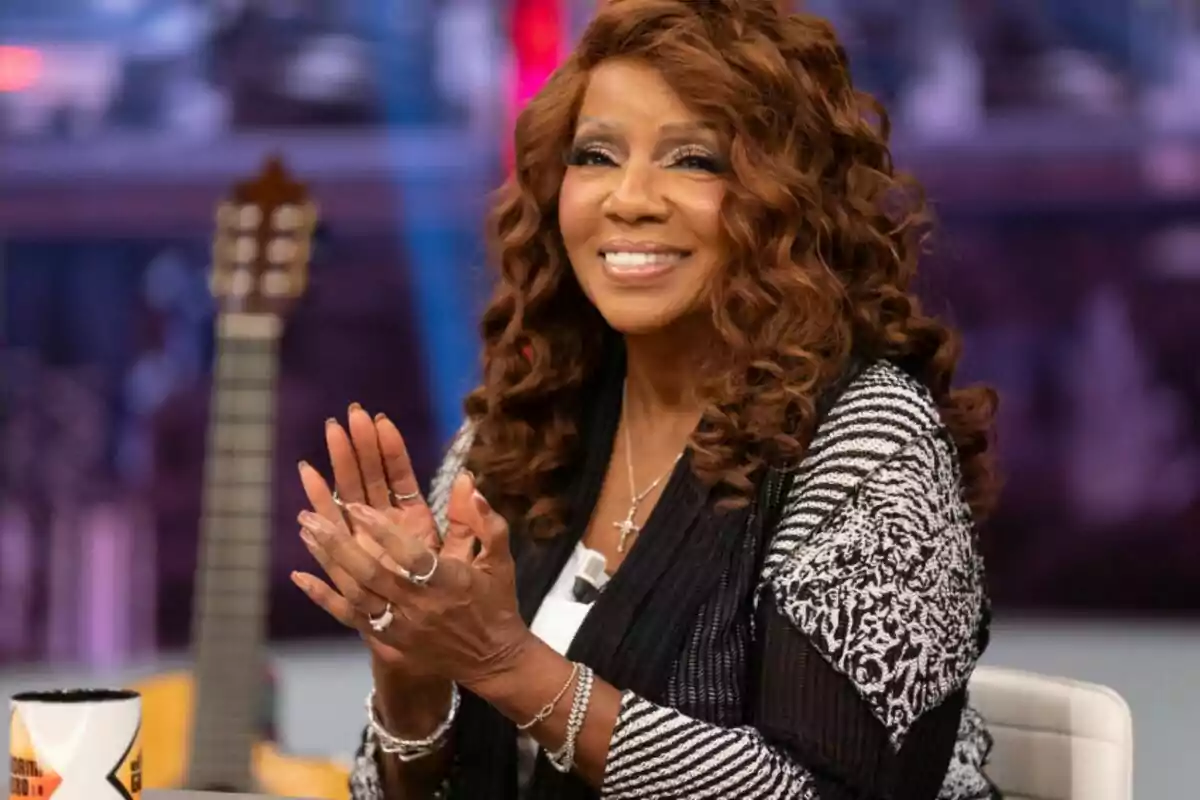 Captura de Gloria Gaynor en 'El Hormiguero' Captura de Gloria Gaynor en 'El Hormiguero'