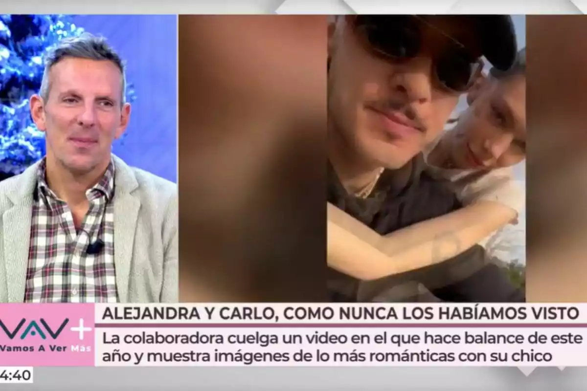 Captura de Joaquín Prat parlant de Carlo Constanzia i Alejandra Rubio a 'Vamos a veure' Captura de Joaquín Prat parlant de Carlo Constanzia i Alejandra Rubio a 'Vamos a veure'