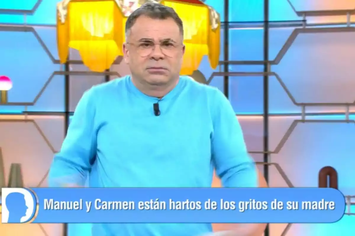 Captura de Jorge Javier estranyat a 'El Diario de Jorge' Captura de Jorge Javier estranyat a 'El Diario de Jorge'