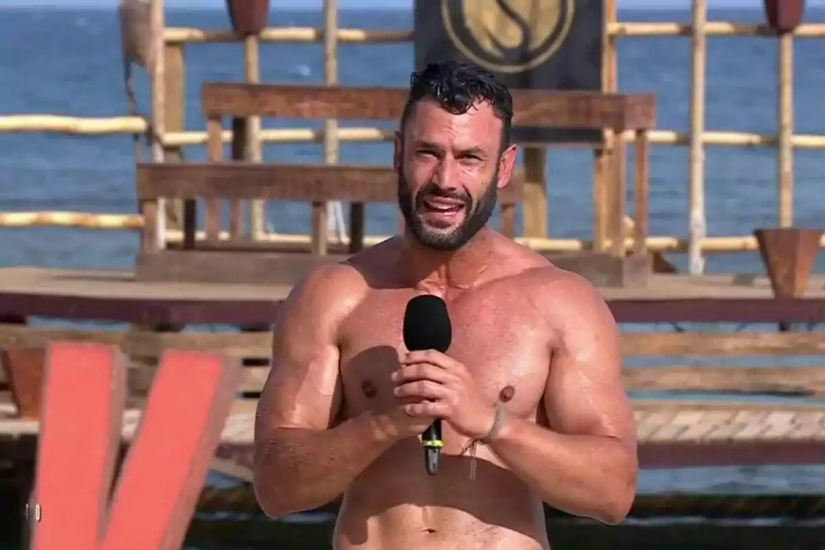 Captura de Jorge Pérez en 'Supervivientes All Stars' Captura de Jorge Pérez en 'Supervivientes All Stars'