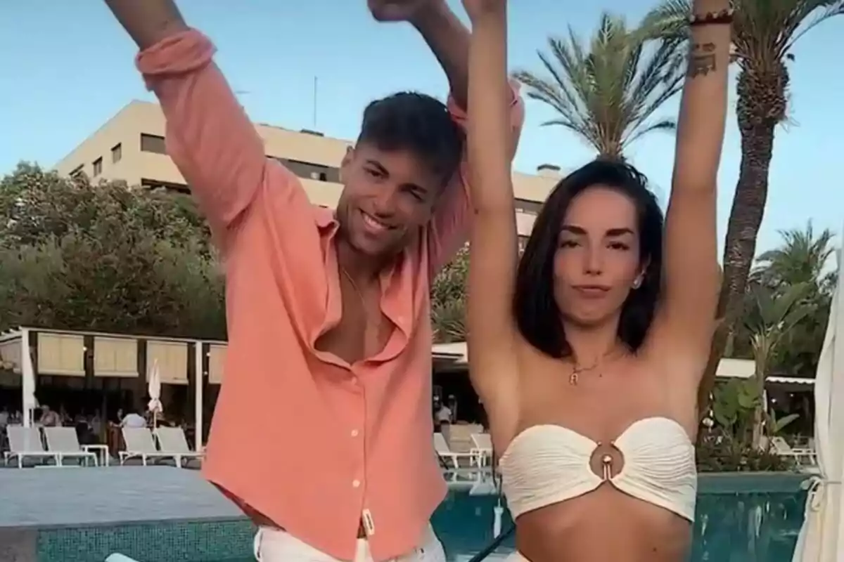 Captura de José Carlos Montoya y Anita Williams en sus redes sociales Captura de José Carlos Montoya y Anita Williams en sus redes sociales