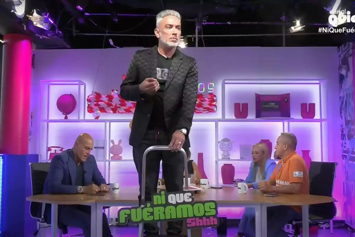 Captura de Kiko Hernández en 'Ni que fuéramos' Captura de Kiko Hernández en 'Ni que fuéramos'