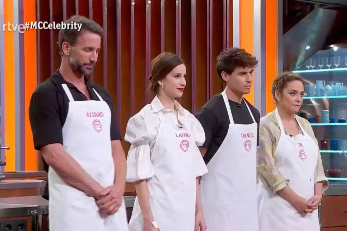 Captura de los finalistas de 'MasterChef Celebrity' del jueves 30 de noviembre de 2023 Captura de los finalistas de 'MasterChef Celebrity' del jueves 30 de noviembre de 2023