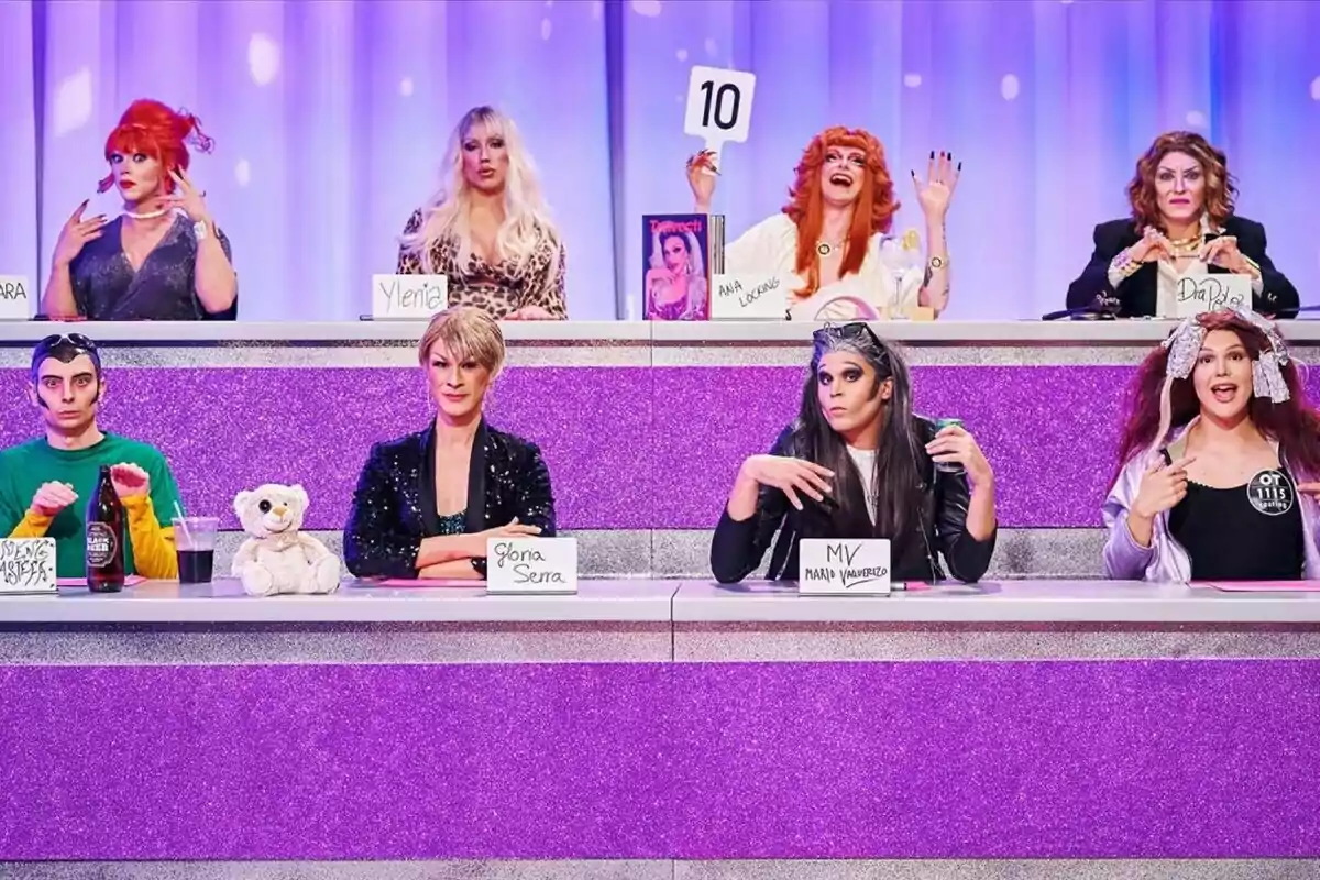 Captura de les drags de 'Drag Race España 4' al 'Snatch Game'