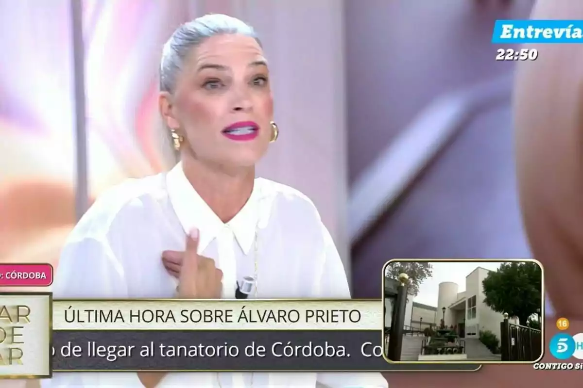 Captura de Laura Sánchez en 'TardeAR' Captura de Laura Sánchez en 'TardeAR'