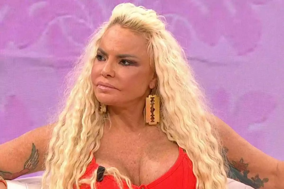 Captura de Leticia Sabater en 'Y Ahora Sonsoles' Captura de Leticia Sabater en 'Y Ahora Sonsoles'