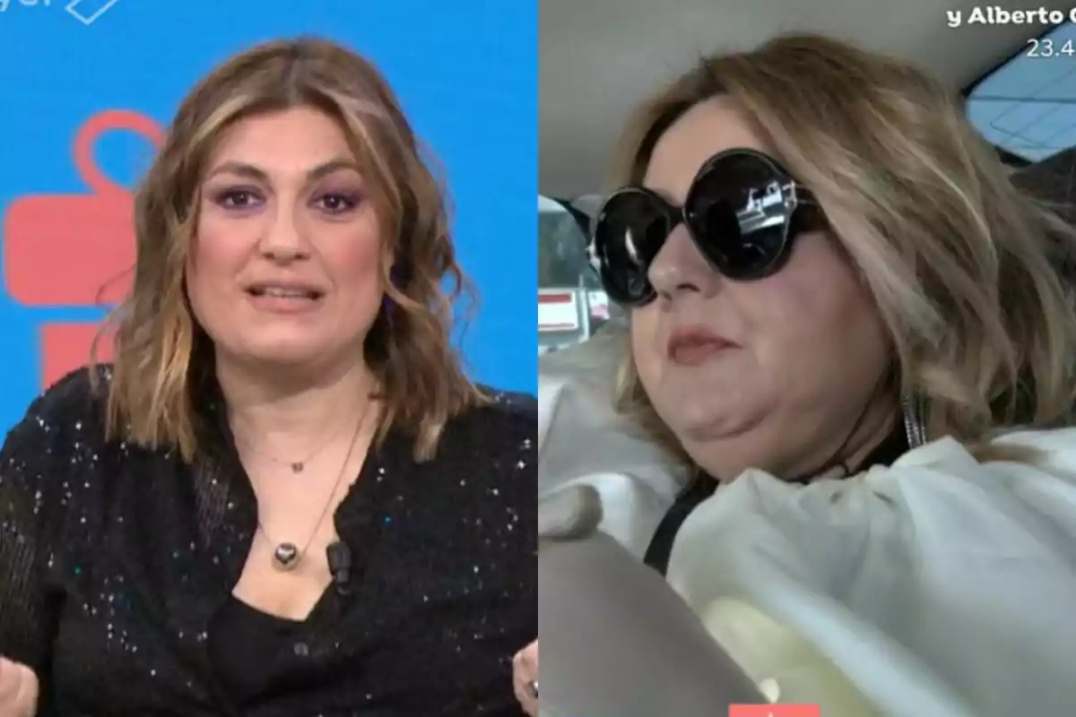 Captura de Lorena Vázquez y Pilar Vidal en 'Espejo Público' Captura de Lorena Vázquez y Pilar Vidal en 'Espejo Público'