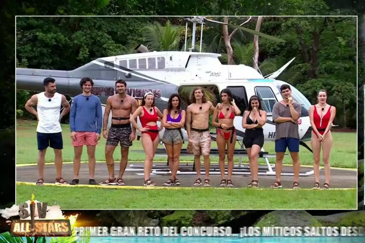 Captura de los concursantes de 'Supervivientes All Stars' Captura de los concursantes de 'Supervivientes All Stars'