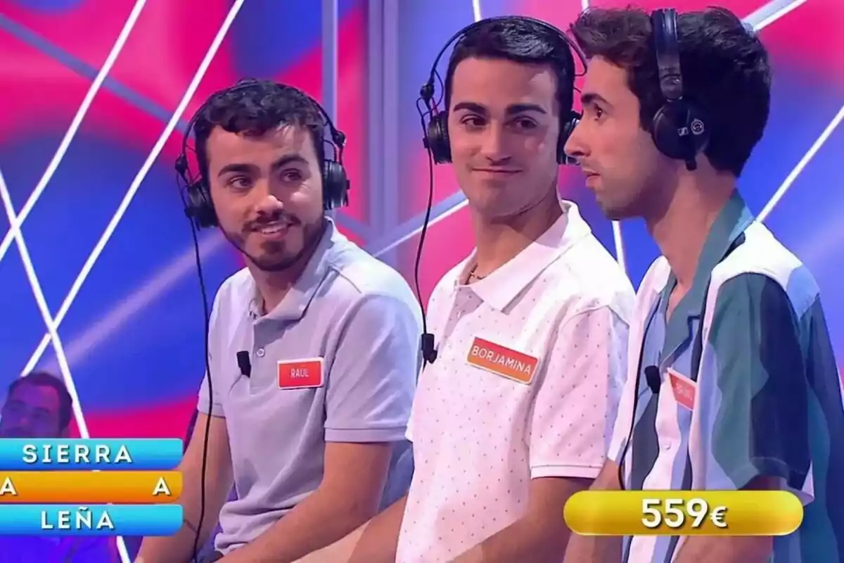 Captura de los Mozos de Arousa en 'Reacción en cadena' Captura de los Mozos de Arousa en 'Reacción en cadena'