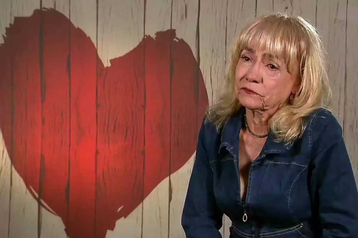 Captura de María en 'First Dates' Captura de María en 'First Dates'