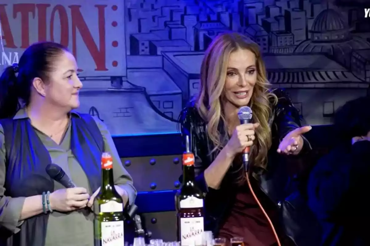 Captura de Paula Vázquez en el podcast 'Yo Nunca' Captura de Paula Vázquez en el podcast 'Yo Nunca'