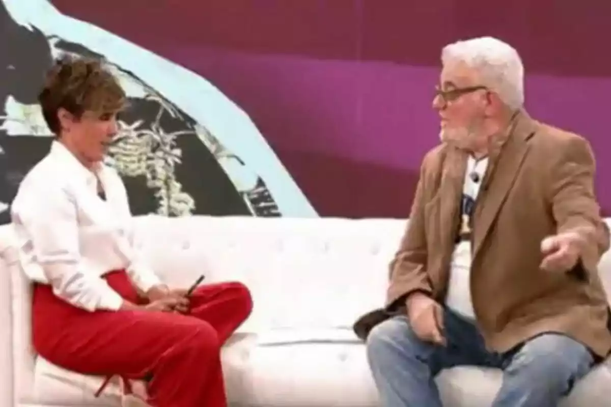 Captura de Sonsoles Ónega y Millán Salcedo en 'Y Ahora Sonsoles' Captura de Sonsoles Ónega y Millán Salcedo en 'Y Ahora Sonsoles'