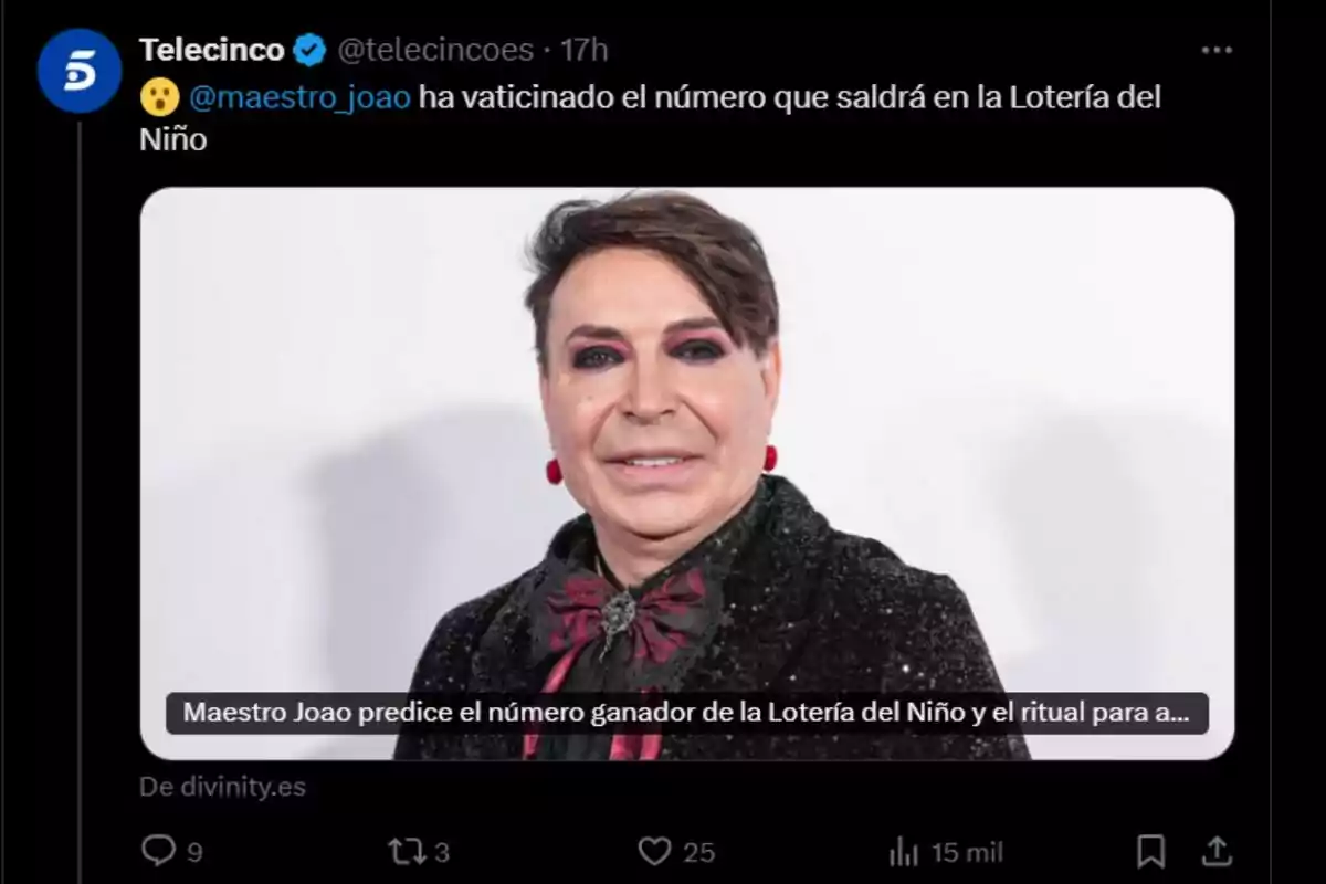 Captura del X de Telecinco Captura del X de Telecinco