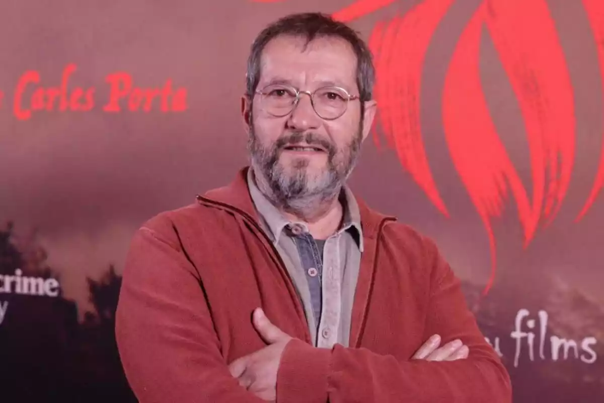 Fotografia de Carles Porta a la presentació de TOR a TV3