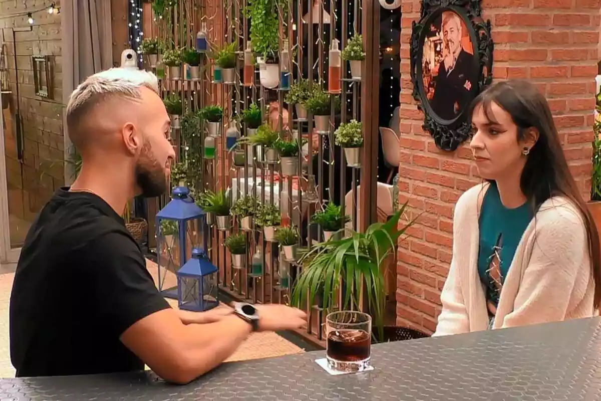 Captura de la cita entre Carlos y Patricia en First Dates de Cuatro Captura de la cita entre Carlos y Patricia en First Dates de Cuatro