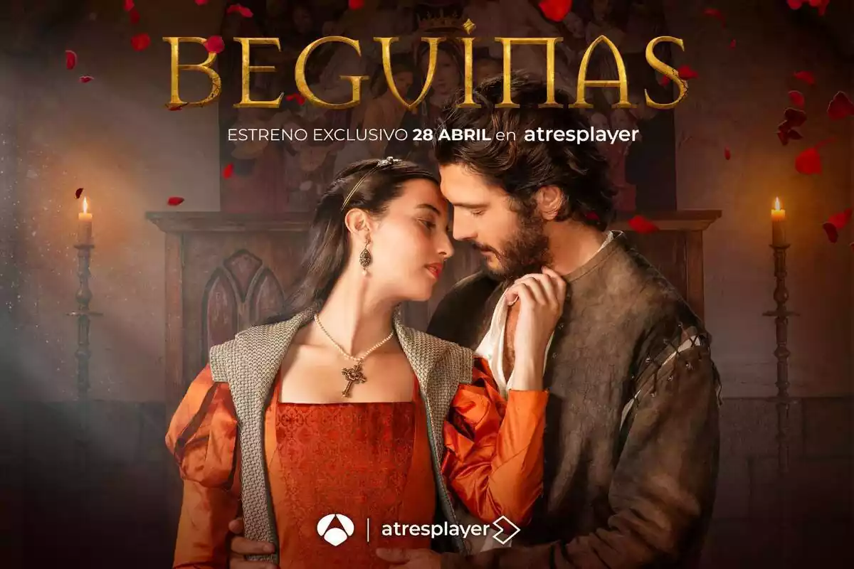 Cartell de Beguines amb Amaia Aberasturi i Yon González gairebé besant-se Cartell de Beguines amb Amaia Aberasturi i Yon González gairebé besant-se