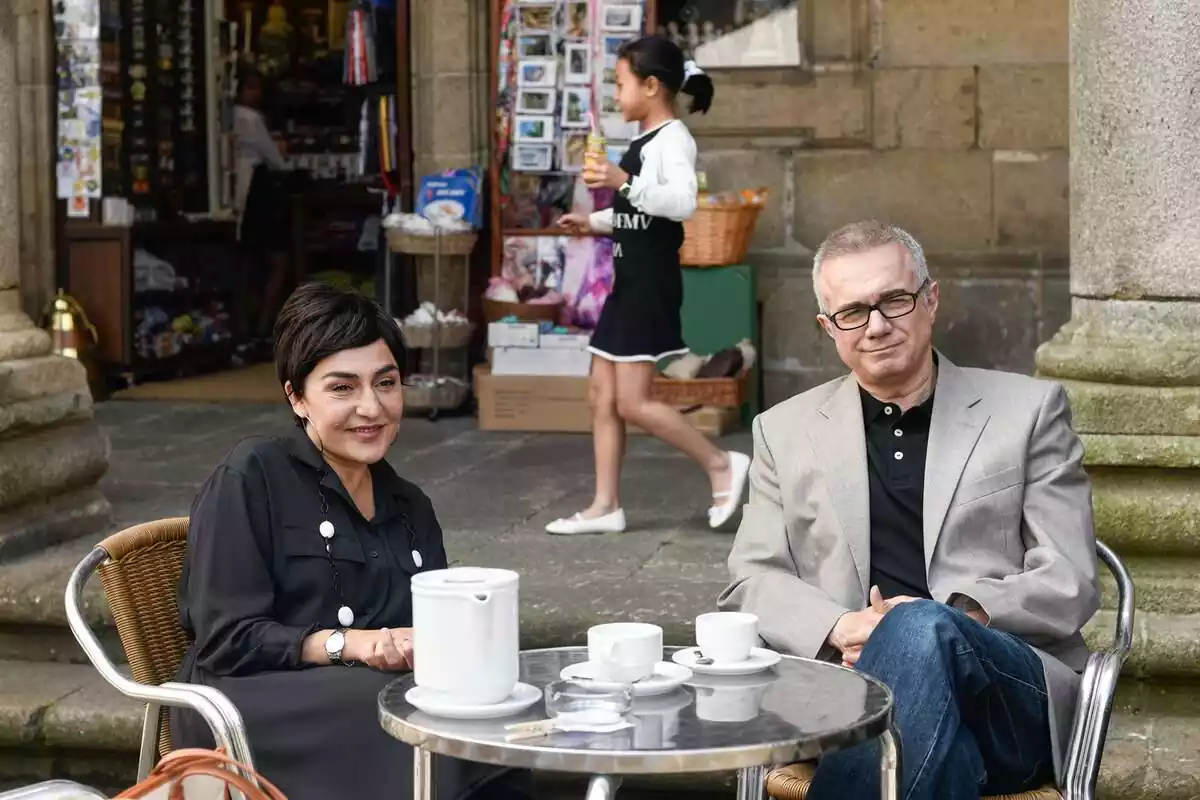 Fotografía de la serie El Caso Asunta de Netflix con Candela Peña y Tristán Ulloa Fotografía de la serie El Caso Asunta de Netflix con Candela Peña y Tristán Ulloa