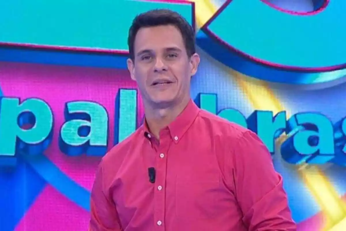 Christian Gálvez al comiat de 25 Paraules a Telecinco Christian Gálvez al comiat de 25 Paraules a Telecinco