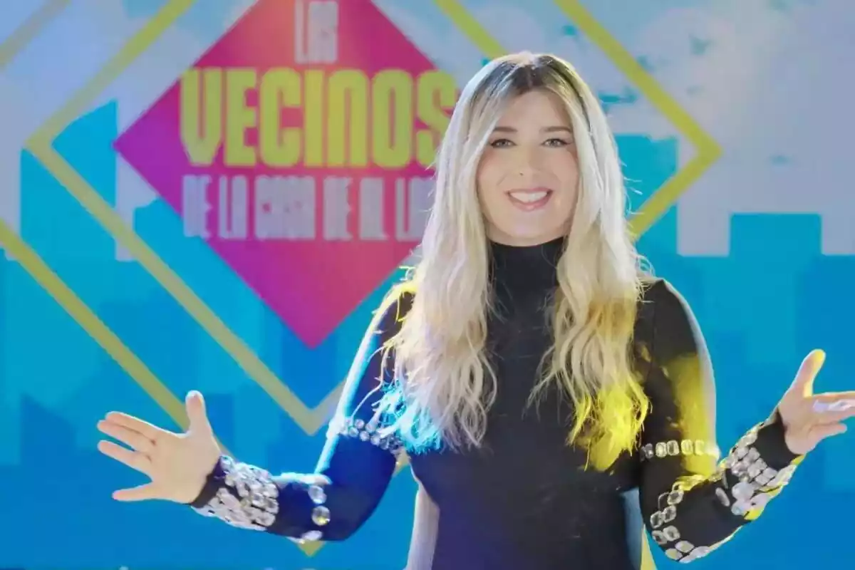 Captura de Cristina Boscá en la promo de Los Vecinos de la casa de al lado, reality de Mitele PLUS Captura de Cristina Boscá en la promo de Los Vecinos de la casa de al lado, reality de Mitele PLUS