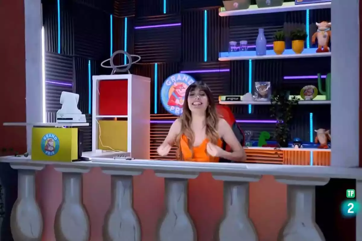 Captura de Cristinini en las primeras imágenes de El Grand Prix en RTVE Captura de Cristinini en las primeras imágenes de El Grand Prix en RTVE