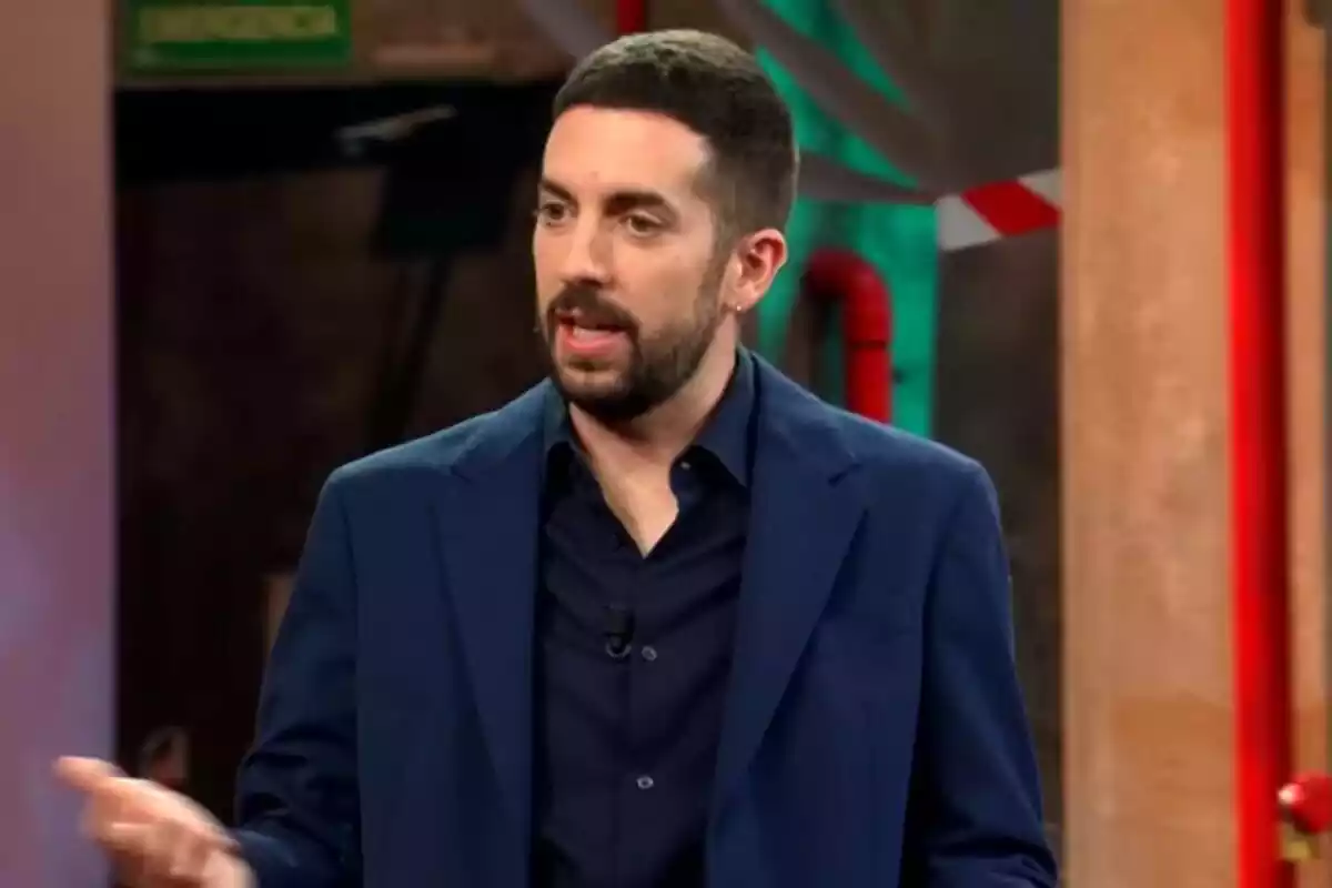 Captura de David Broncano como presentador de La Resistencia de Movistar Plus+ Captura de David Broncano como presentador de La Resistencia de Movistar Plus+