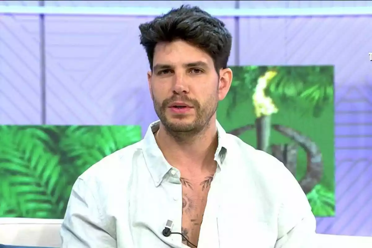 Captura de Diego Matamoros como invitado de Vamos a ver para comentar Supervivientes Captura de Diego Matamoros como invitado de Vamos a ver para comentar Supervivientes