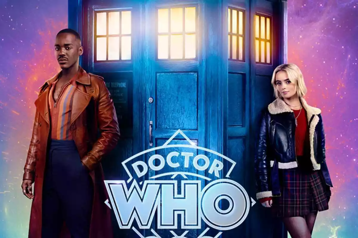 Cartel de la nueva temporada de Doctor Who con Ncuti Gatwa y Millie Gibson Cartel de la nueva temporada de Doctor Who con Ncuti Gatwa y Millie Gibson