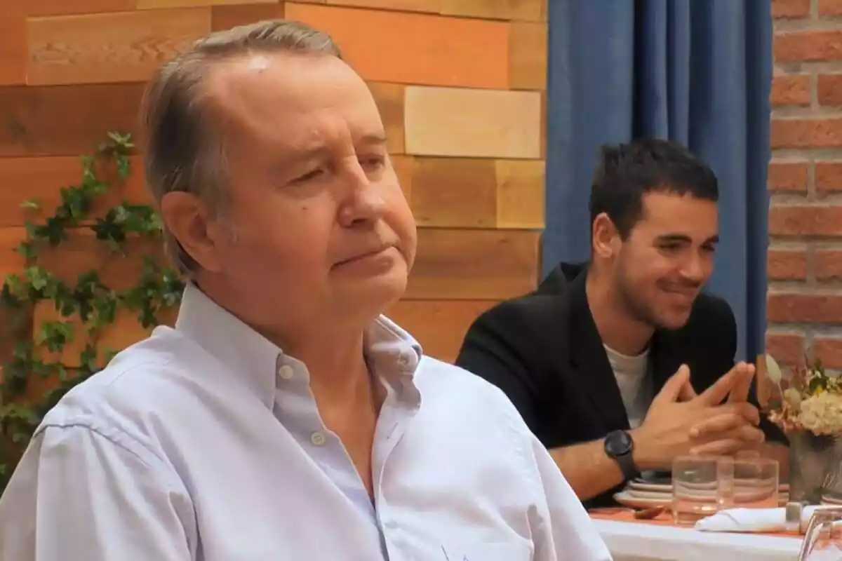 Captura de Eduardo, un soltero machista de First Dates Captura de Eduardo, un soltero machista de First Dates