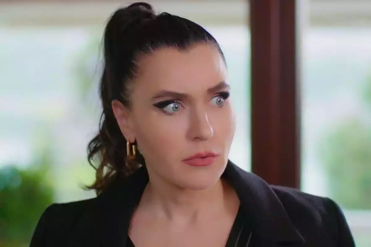 Captura de Ender con cara de susto en Pecado Original de Antena 3 Captura de Ender con cara de susto en Pecado Original de Antena 3